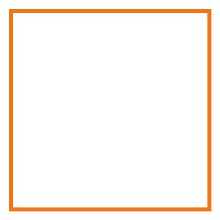 cadre-transparent cadre orange