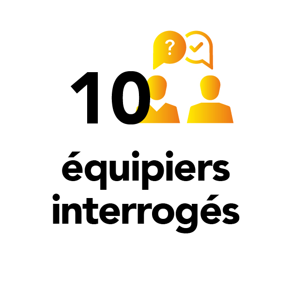 10_equipiers 10 équipiers interrogés