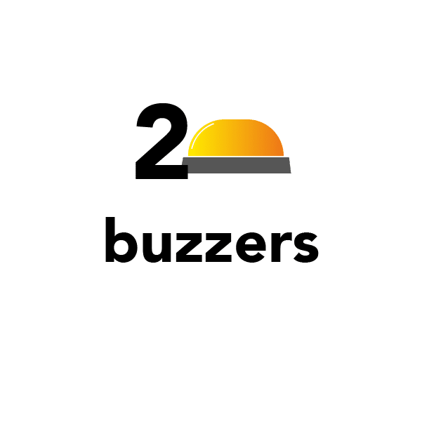 2 buzzers