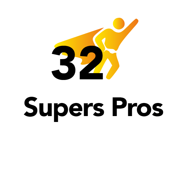 32 supers pros