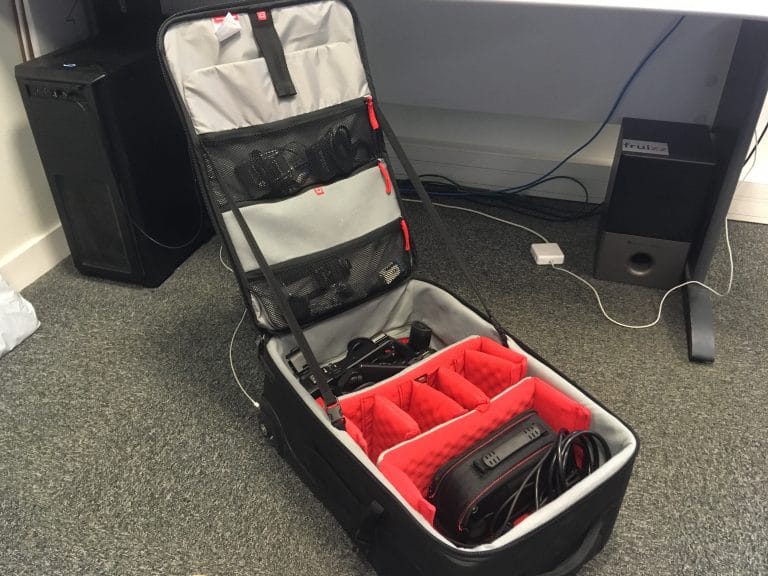 valise a roulette manfrotto