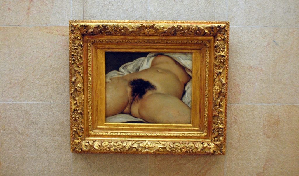 Tableau - Courbet "L'origine du Monde"