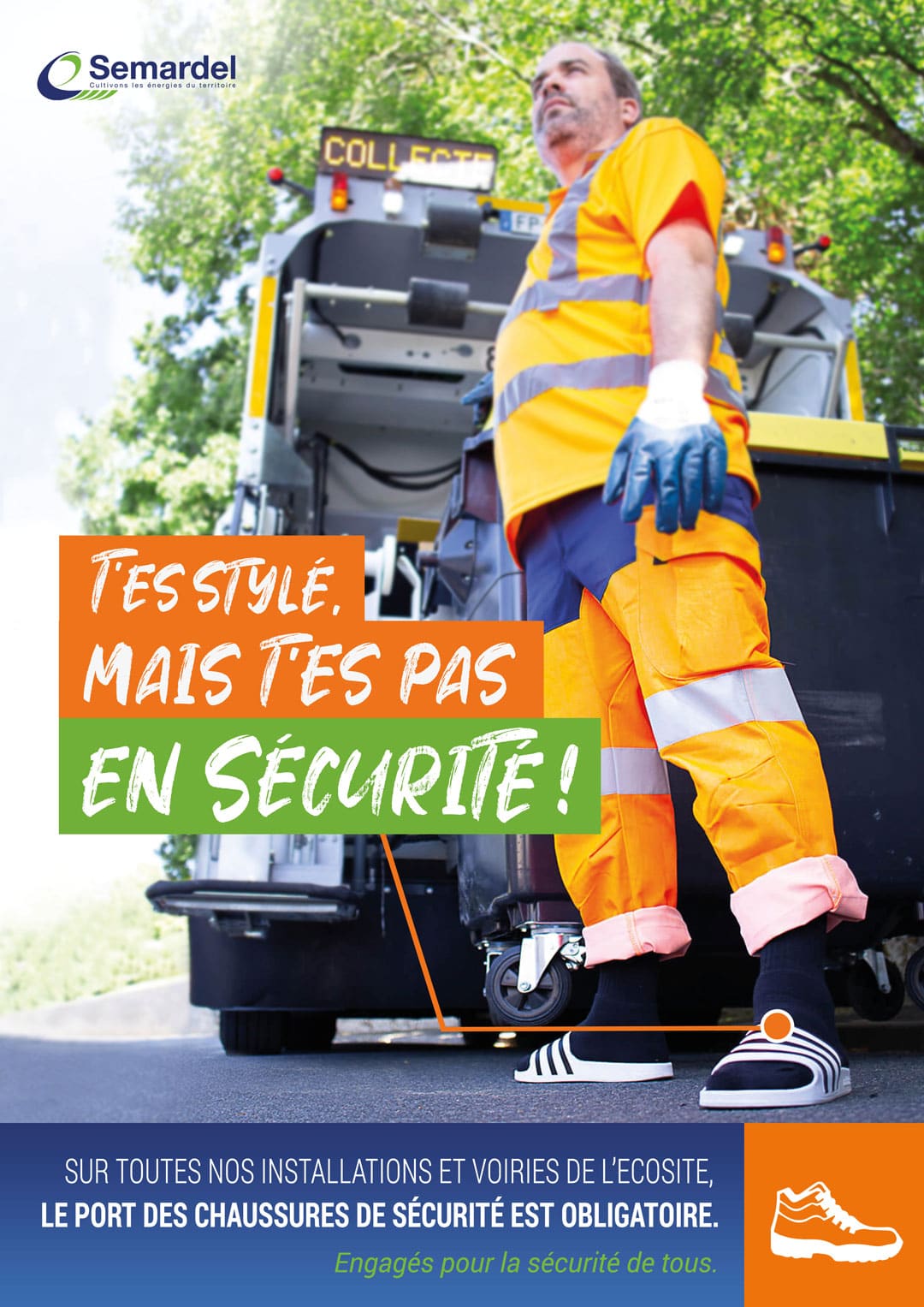 “T’es stylé, mais t’es pas en sécurité !”