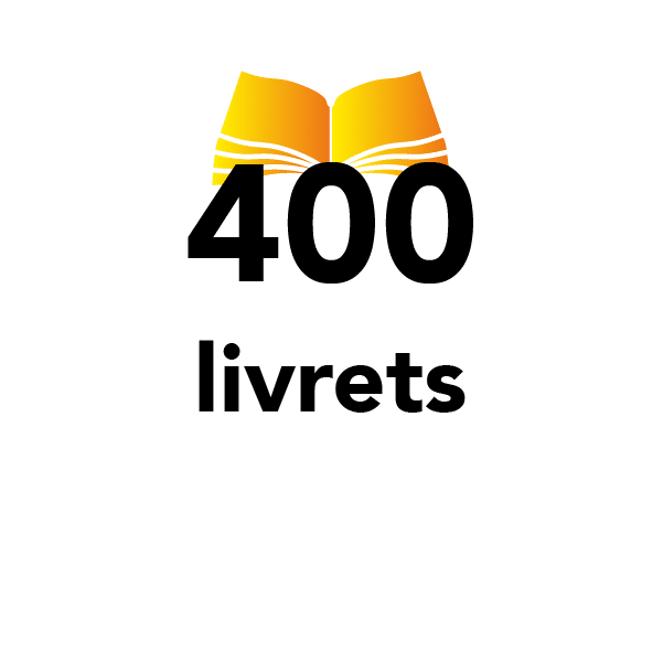 400 livrets d'accueil