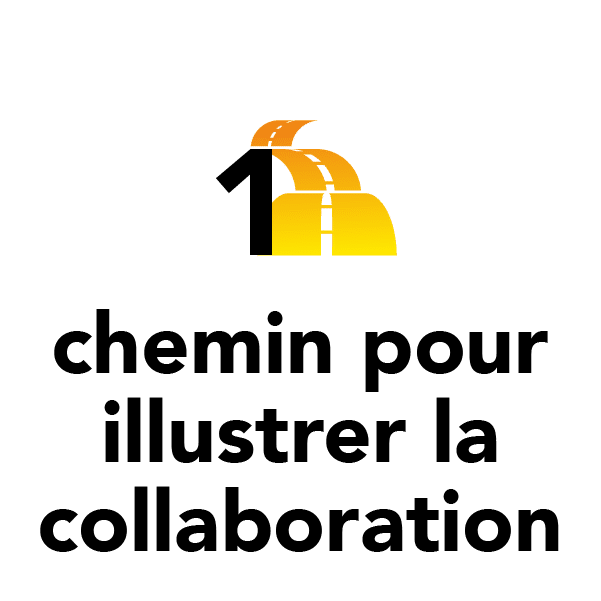 1 chemin pour illustrer la collaboration