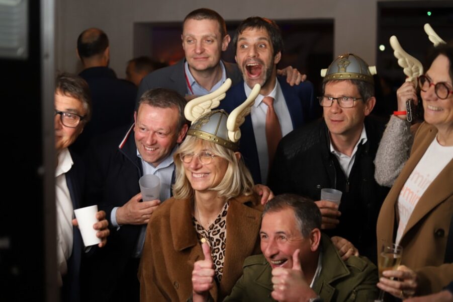 Gaston le photomaton au DLR 2022 | Clients déguisés en gaulois