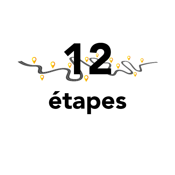 12 étapes