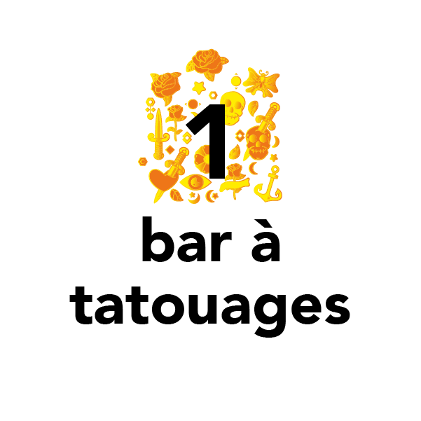 1 bar à tatouages