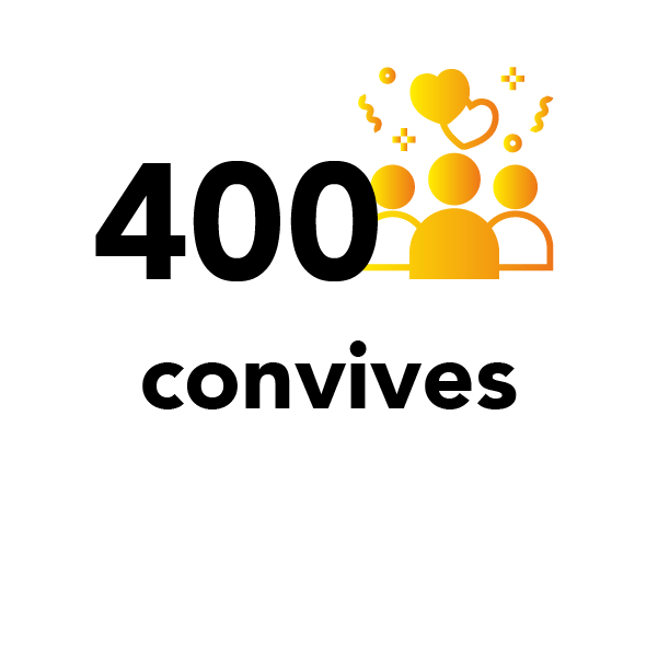 400 convives