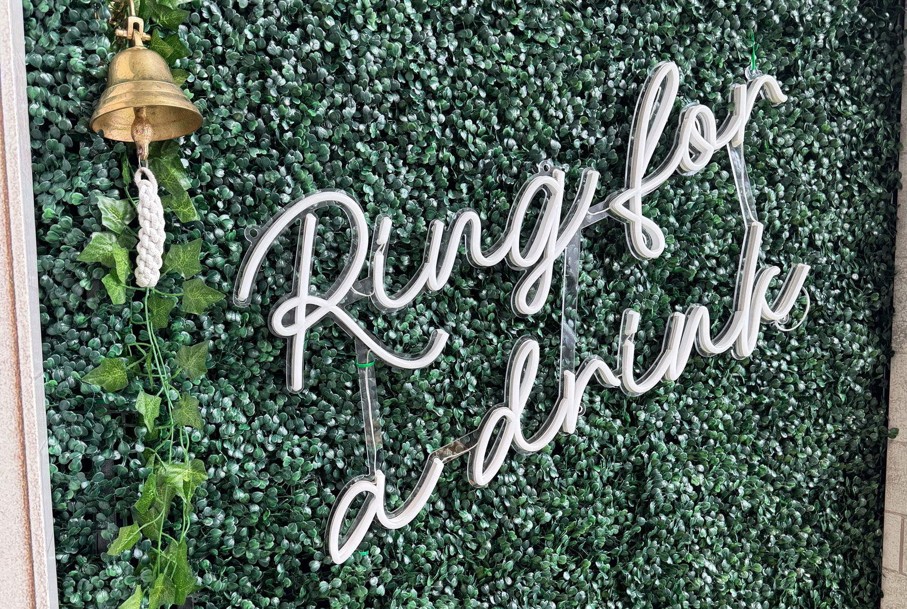 Ring for a drink