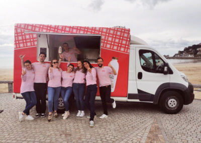 Equipe Street marketing Paysan Breton