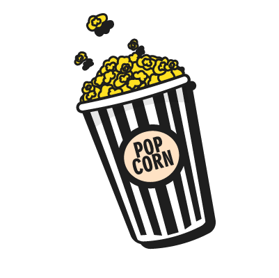Boite Pop corn