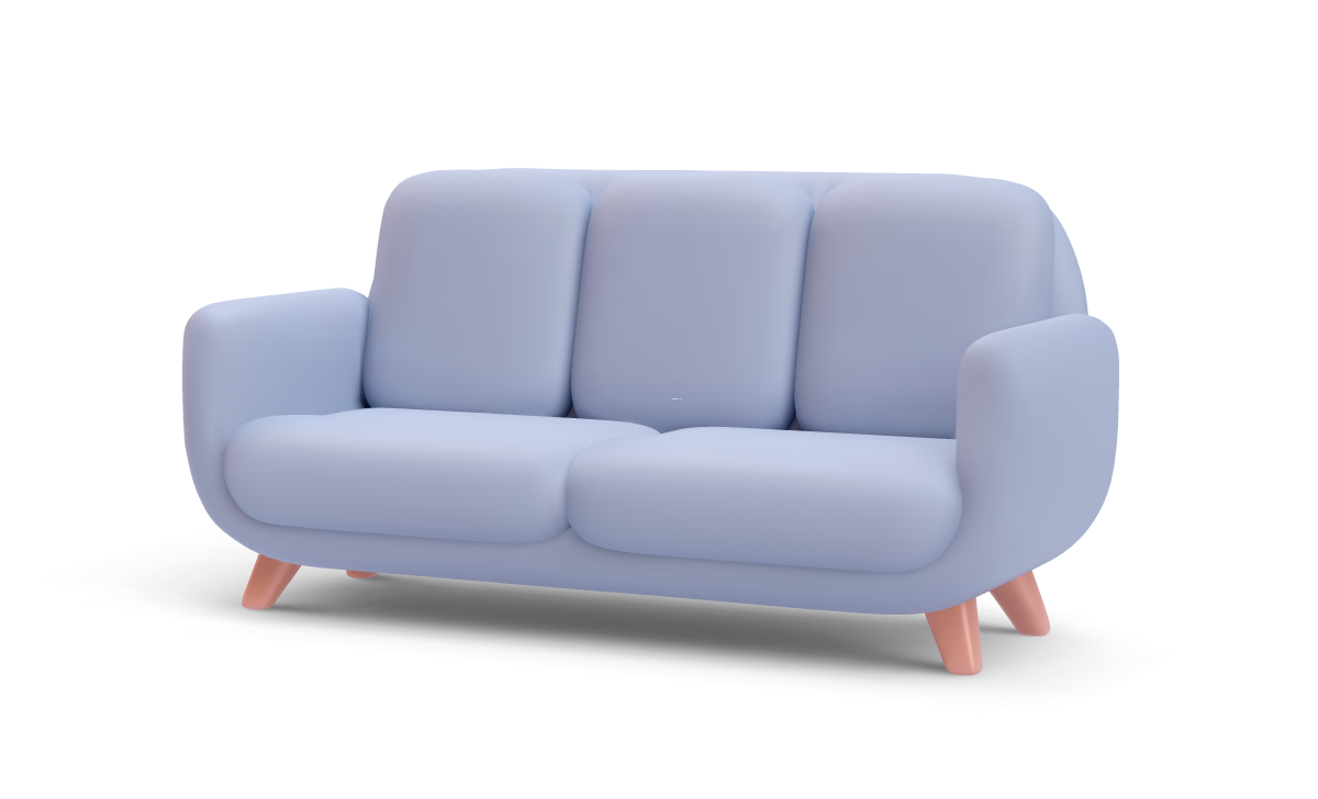 Canapé 3D - Team building Friends