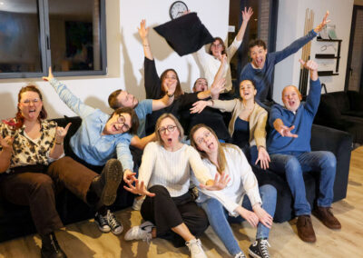 Immersion dans la sitcom C.O.L.L.È.G.U.E.S !